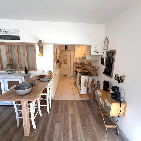 شقة Paillotte Bambou-montpellier Centre 10minutes - 35m2 Terrasse- Parking *